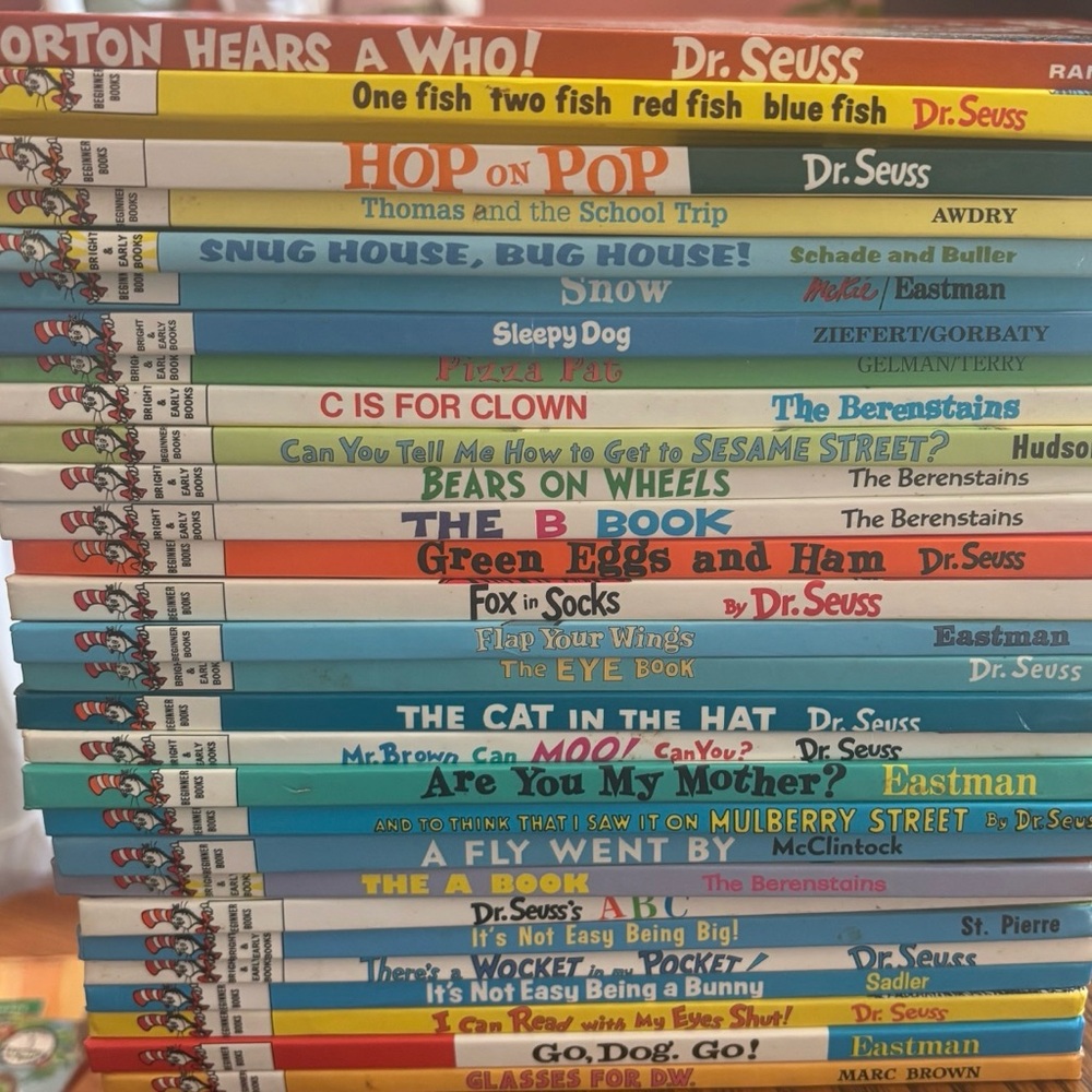 Dr. Seuss Multicolor Book Collection - 30 Books